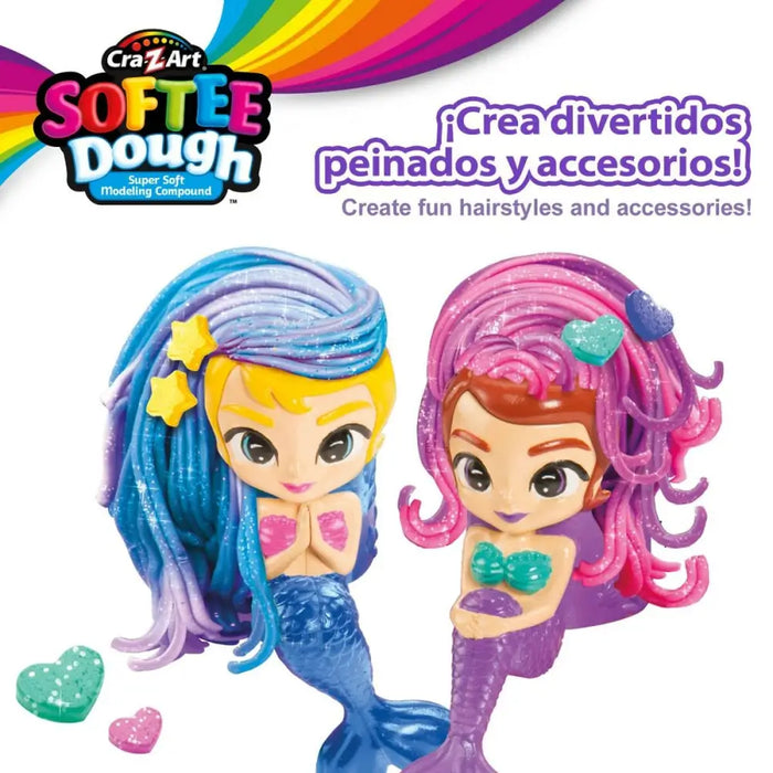 Игра от Пластелин Cra-Z-Art Softee Dough Коса sirenas (4