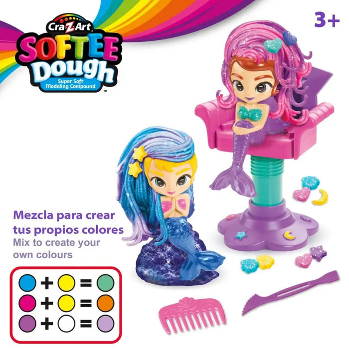 Игра от Пластелин Cra-Z-Art Softee Dough Коса sirenas (4