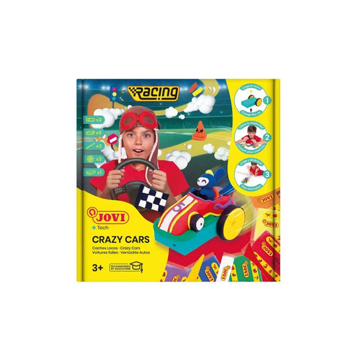 Игра от Пластелин Jovi Crazy Cars Racing Многоцветен (1