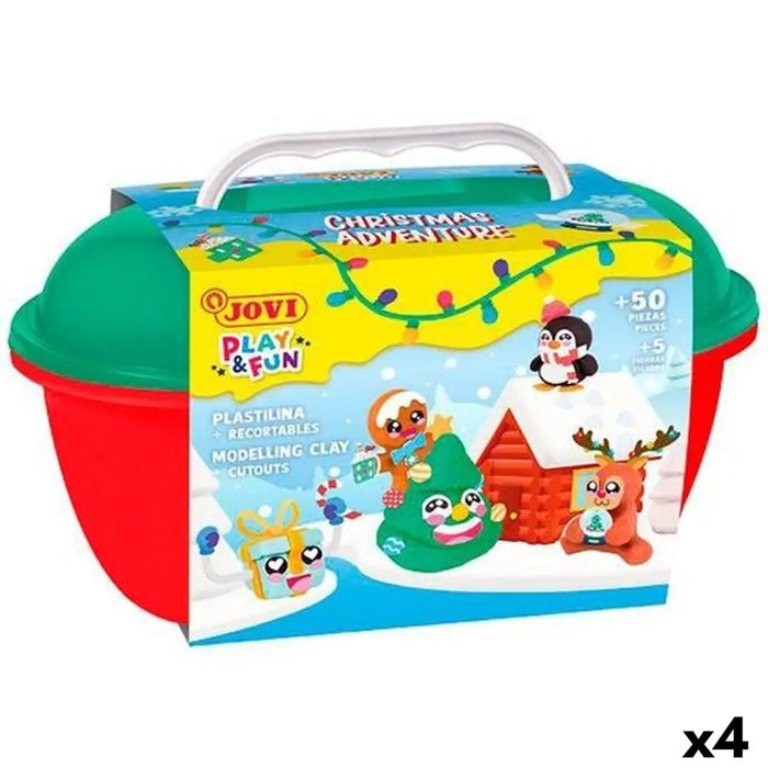 Игра от Пластелин Jovi PLAY&FUN Christmas Adventure