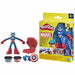 Игра от Пластелин Play-Doh Capitán América Set Stamper