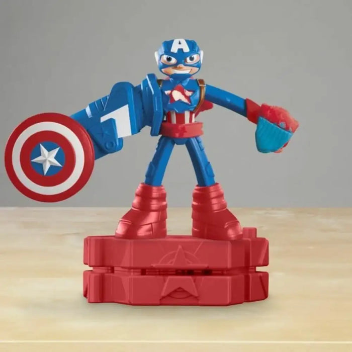 Игра от Пластелин Play-Doh Capitán América Set Stamper