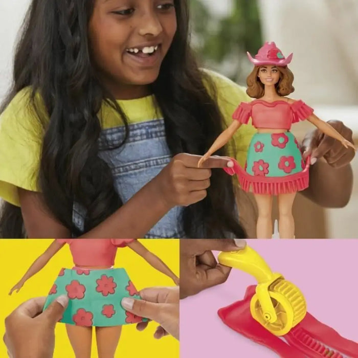 Игра от Пластелин Play-Doh Florals & Fringe Многоцветен