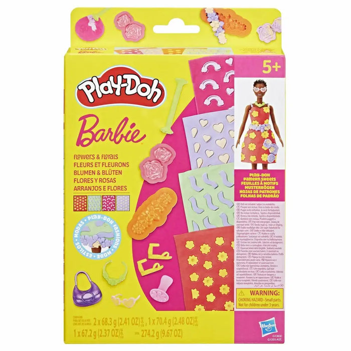 Игра от Пластелин Play-Doh Barbie FLowers & Florals