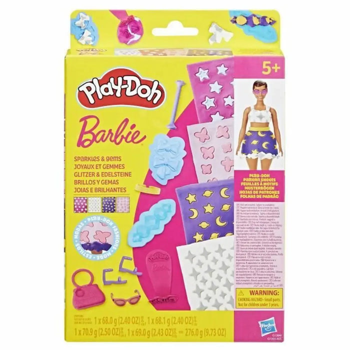 Игра от Пластелин Play-Doh Barbie Sparkles & Gems