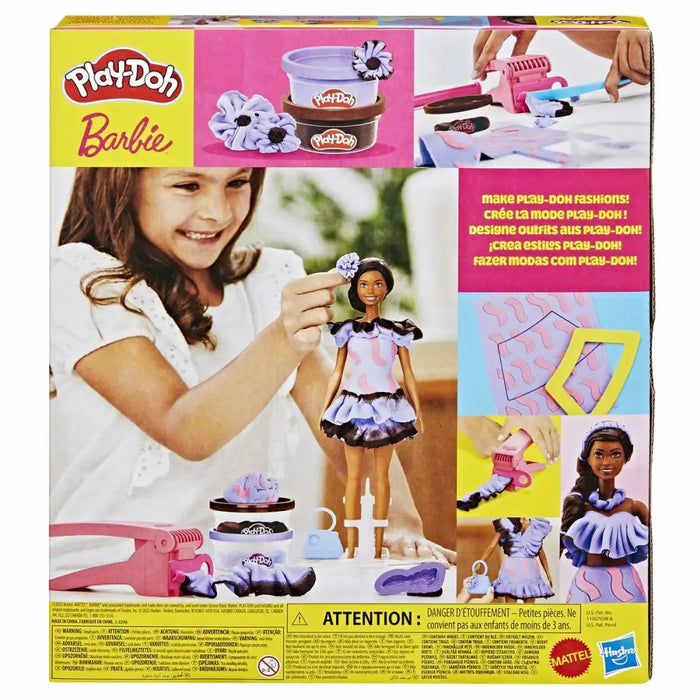 Игра от Пластелин Play-Doh Barbie Fashionista Ruffles