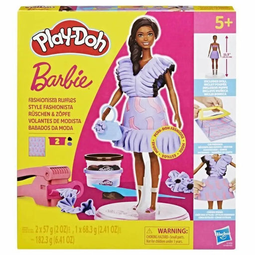 Игра от Пластелин Play-Doh Barbie Fashionista Ruffles