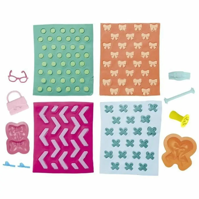 Игра от Пластелин Play-Doh BArbie Pearls & Bows Многоцветен