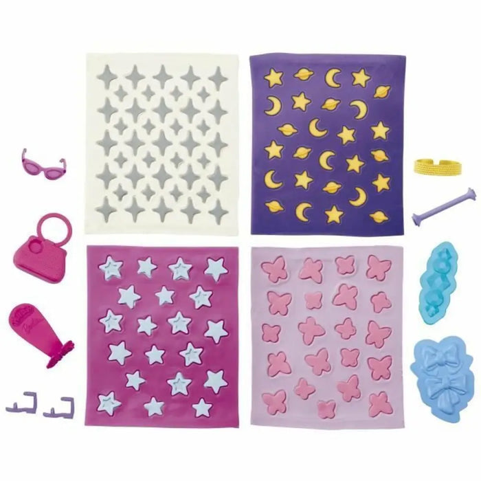 Игра от Пластелин Play-Doh Barbie Sparkles & Gems