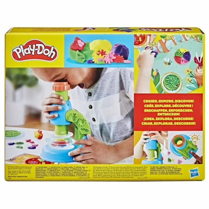 Игра от Пластелин Play-Doh Mi Pequeño Microscopio Жълт