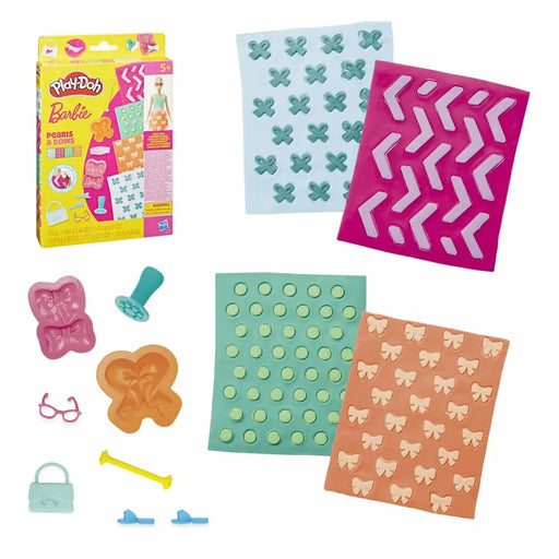 Игра от Пластелин Play-Doh BArbie Pearls & Bows Многоцветен