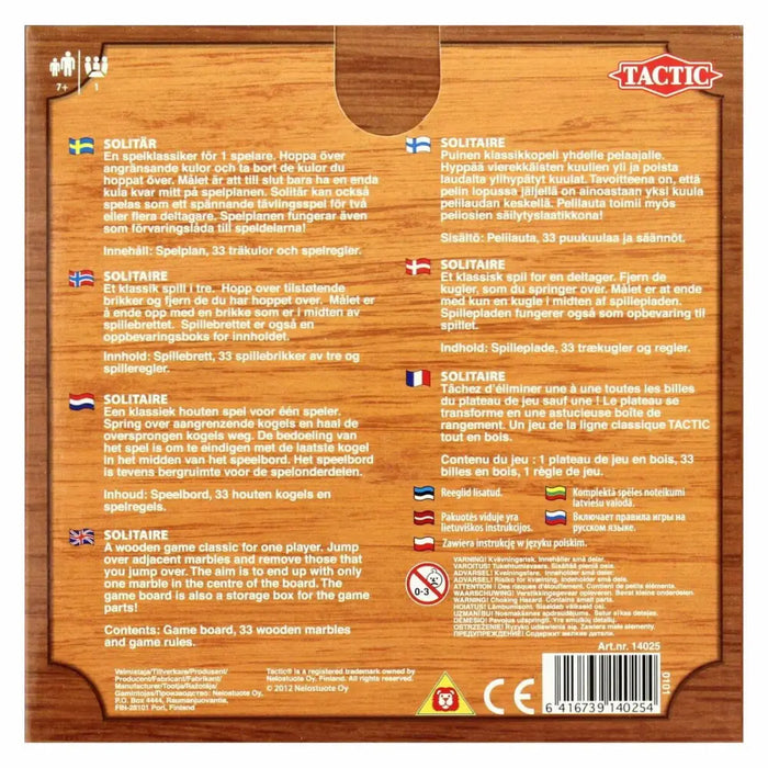 Игра пасианс Tactic 14025 Дървен