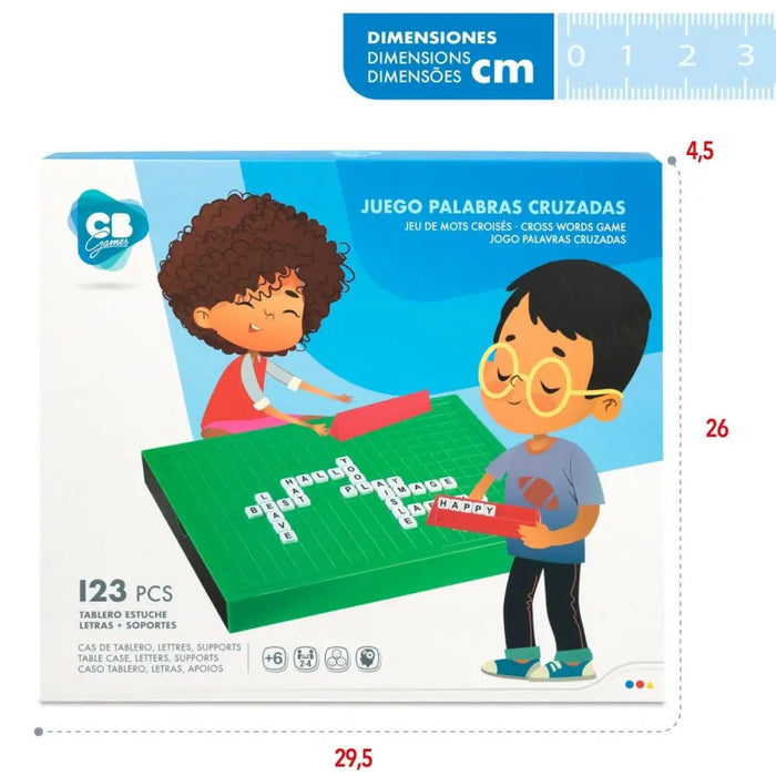 Игра с думи CB Games 25,5 x 3 x 19 cm (6 броя)