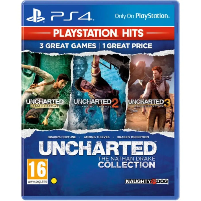 Игра Uncharted Collection /HITS/ (PS4)