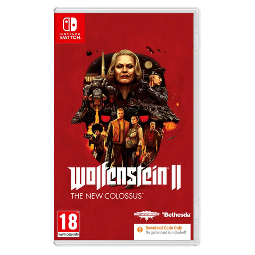 Игра Wolfenstein 2 The New Colossus Код в Кутия (NSW)