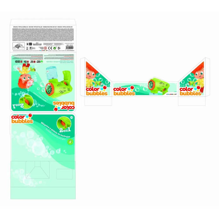 Игра за Духане на Балончета Colorbaby Color Bubbles 150 ml