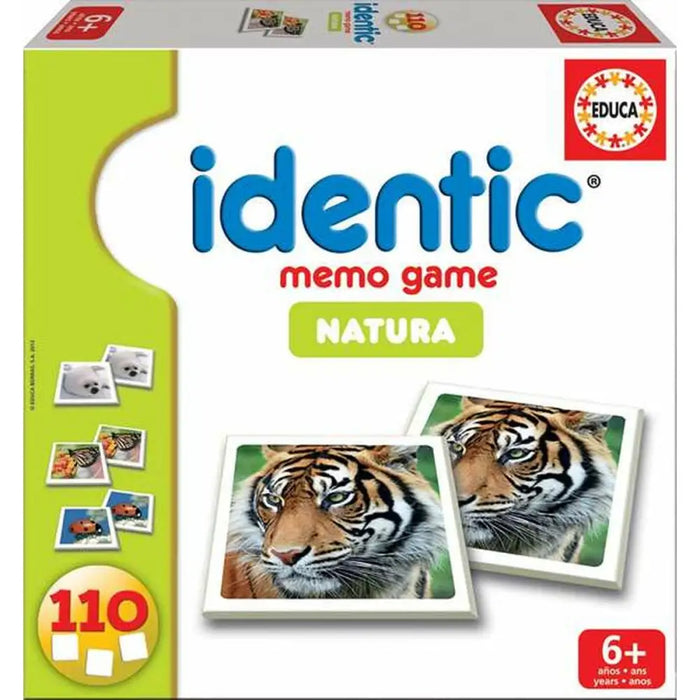 Игра за Памет Educa Identic Natura