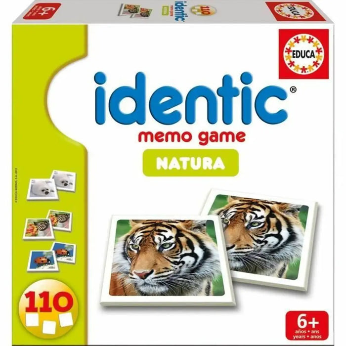 Игра за Памет Educa Identic Natura
