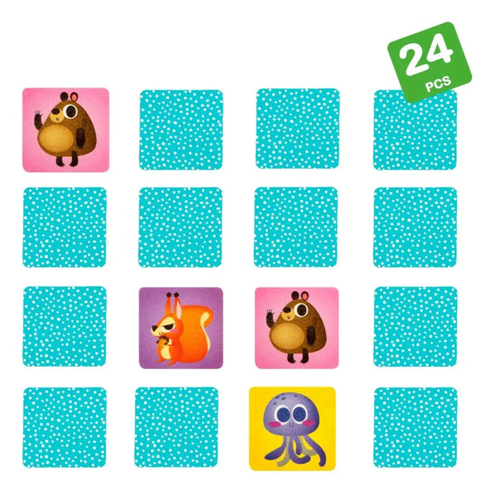 Игра за Памет Lisciani Giochi Детски Пъзел Сензорен 24 Части