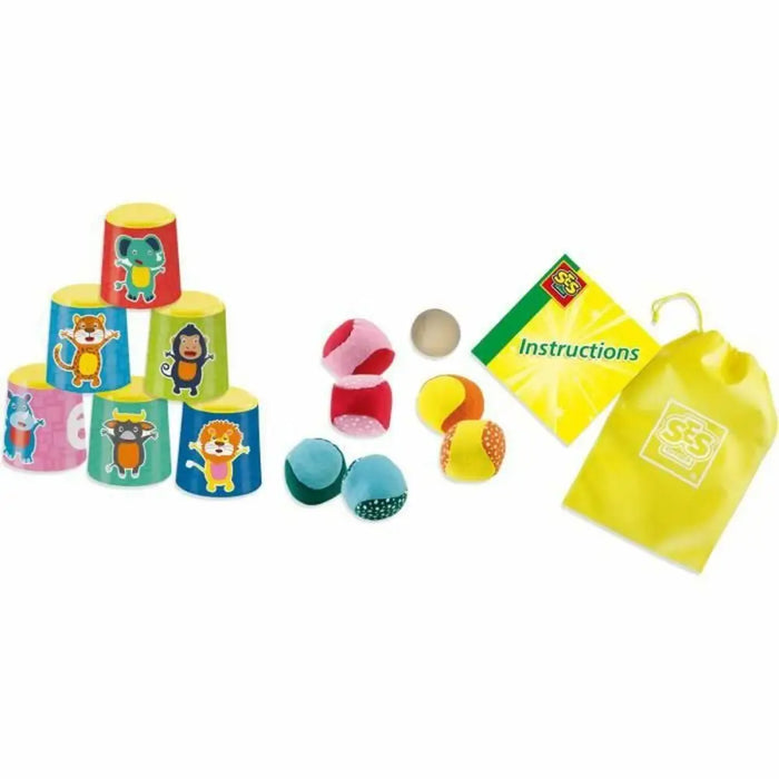 Игра за Умения SES Creative Chamboule-tout and soft