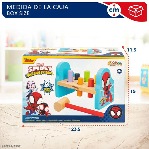 Игра за Умения Spidey 8 Части 21,5 x 14 x 10,5 cm (6 броя)