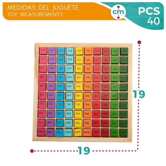 Игра за Умения Woomax 101 Части 19 x 2 x 19 cm (6 броя)