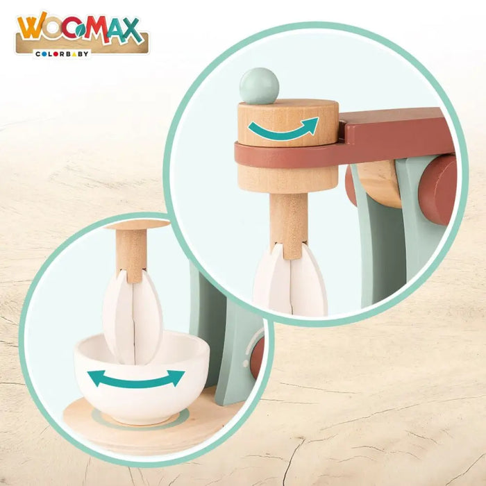 играчка Блендер Woomax 10 x 18 x 17 cm (6 броя)