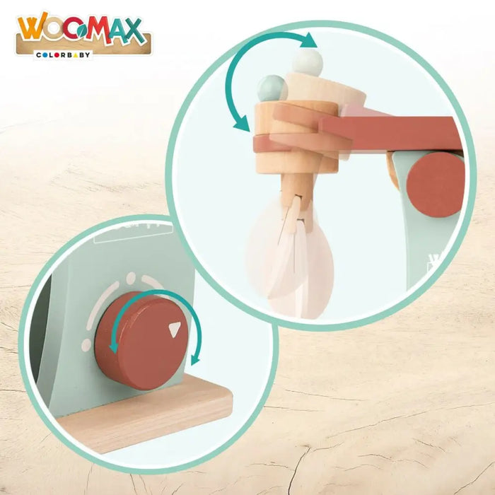 играчка Блендер Woomax 10 x 18 x 17 cm (6 броя)