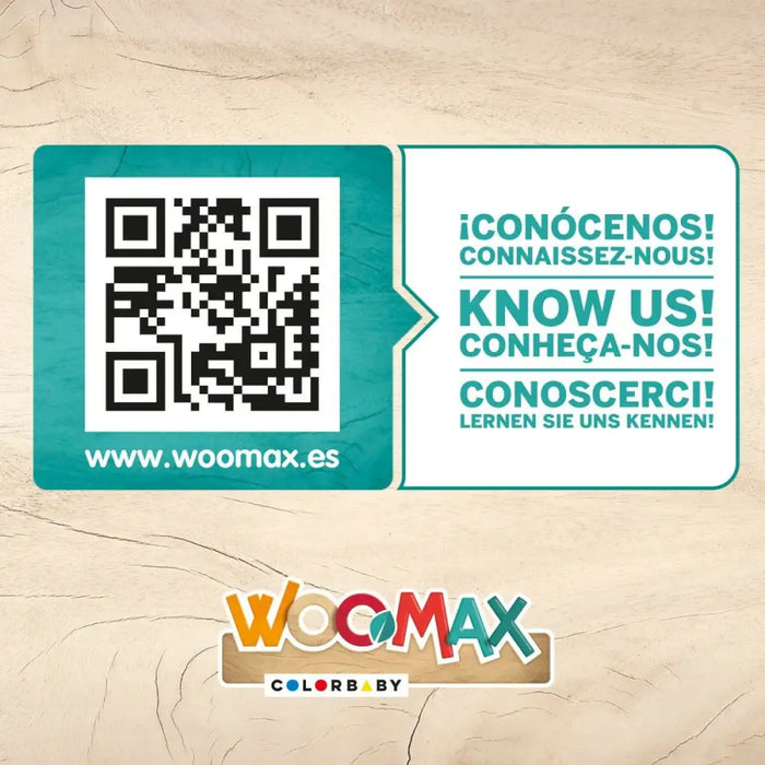 Играчка Касов Апарат Woomax 18 Части 4 броя 18 x 15 x 18 cm