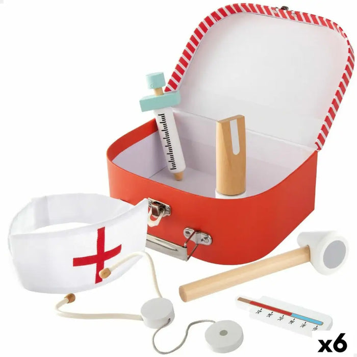 Играчка Медицинска Чанта с Аксесоари Woomax (6 броя)