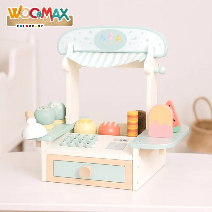 Играчка сладкарница за сладолед Woomax 11 Части (2 броя)