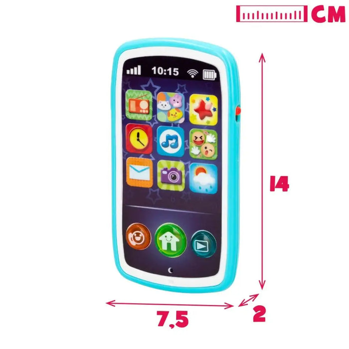 Играчка Телефон Winfun 7,5 x 14 x 2 cm (6 броя)