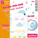 Играчка Телефон Winfun Бял 9 x 15,5 x 3,8 cm (6 броя)