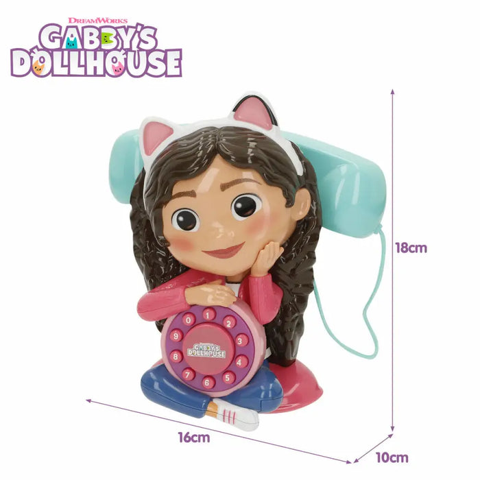 Играчка Телефон Gabby’s Dollhouse 16 x 18 x 10 cm (4 броя)