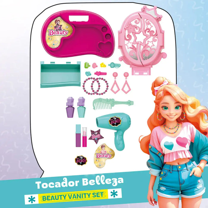 Играчка тоалетка Colorbaby 27 X 31,5 X 18 CM (4 броя)