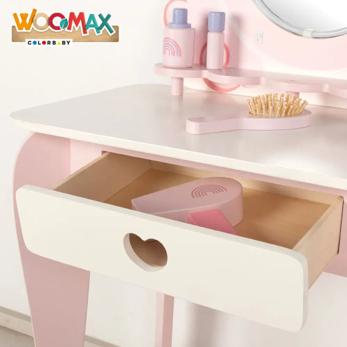 Играчка тоалетка Woomax 48 X 92 X 32 CM Бял Розов