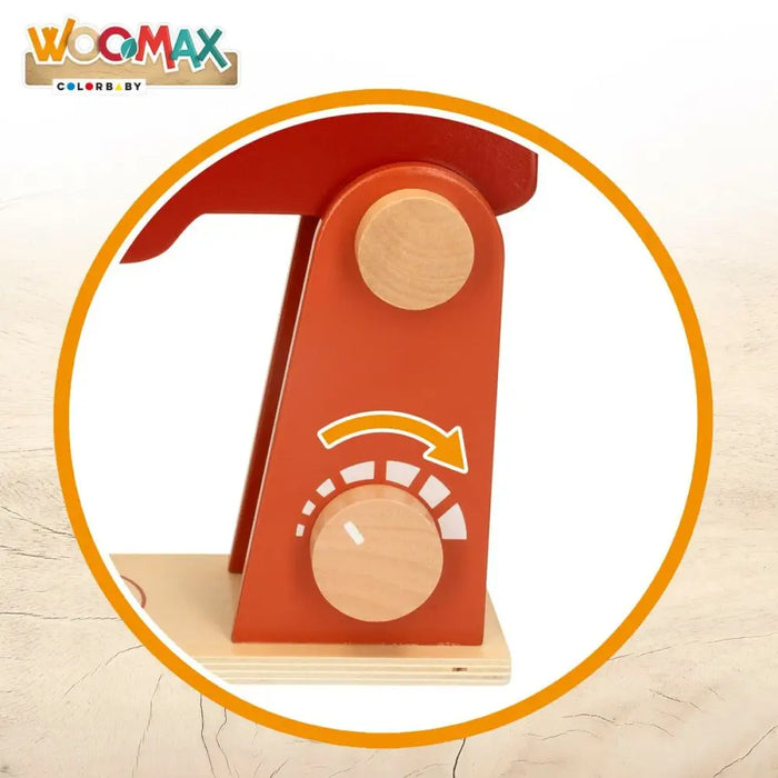 Играчка Уред Woomax 12 Части 20 x 22,5 x 8 cm (4 броя)