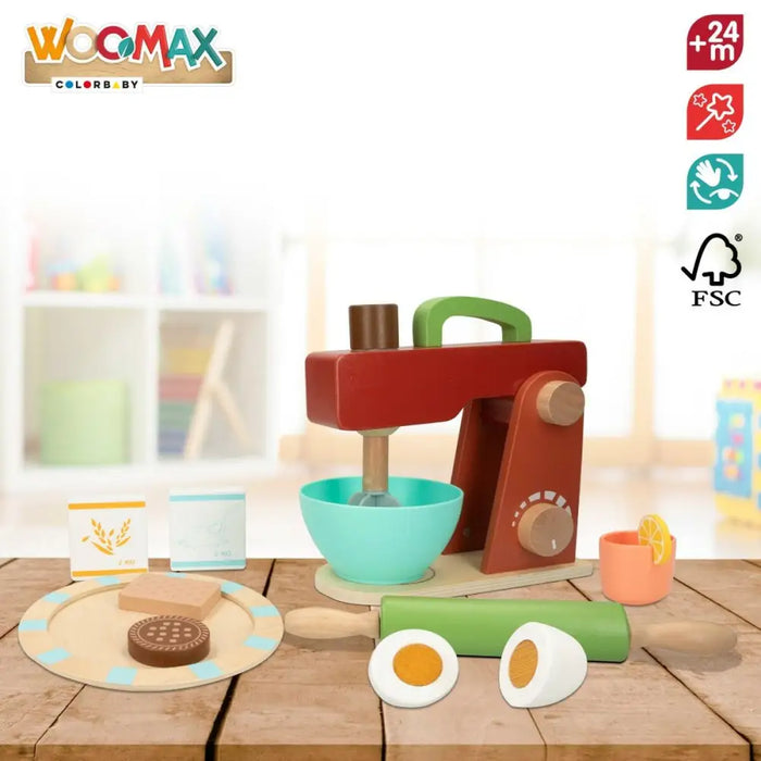 Играчка Уред Woomax 12 Части 20 x 22,5 x 8 cm (4 броя)
