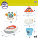 Играчка за Баня Colorbaby 16 x 6,5 x 9 cm 6 броя