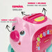 Играчка за дърпане Winfun 17 x 16 x 13 cm (4 броя)