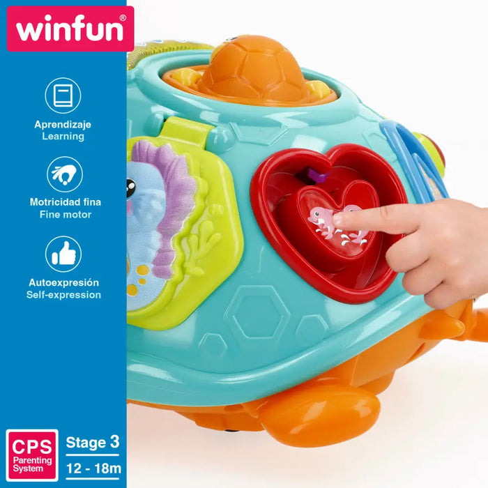 Играчка за дърпане Winfun 23 x 12 x 23 cm Костенурка