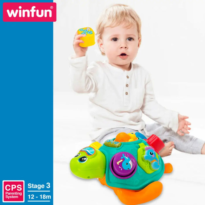 Играчка за дърпане Winfun 23 x 12 x 23 cm Костенурка