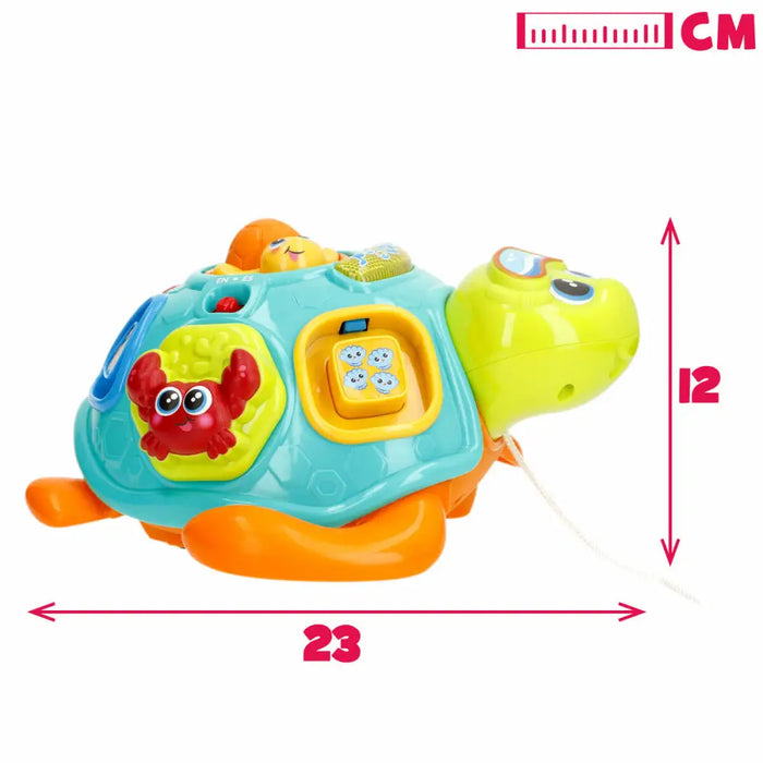 Играчка за дърпане Winfun 23 x 12 x 23 cm Костенурка