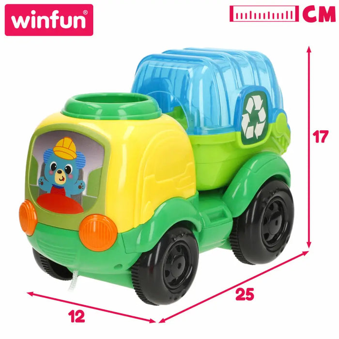 Играчка за дърпане Winfun 25 x 17 x 12 cm (4 броя)