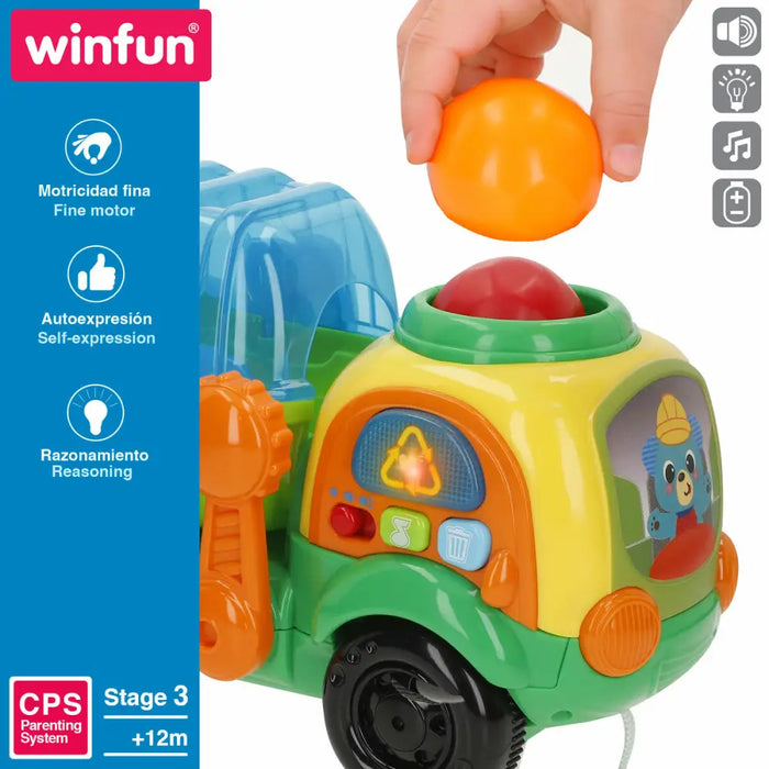 Играчка за дърпане Winfun 25 x 17 x 12 cm (4 броя)