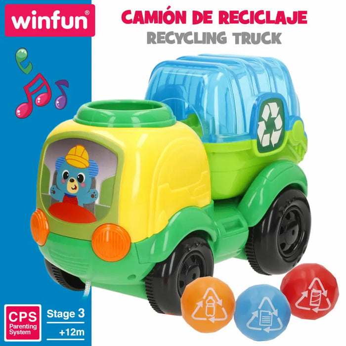 Играчка за дърпане Winfun 25 x 17 x 12 cm (4 броя)