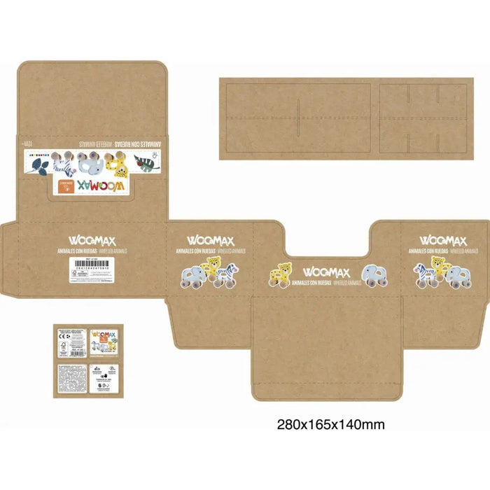 Играчка за дърпане Colorbaby 13 x 5 x 12,5 cm