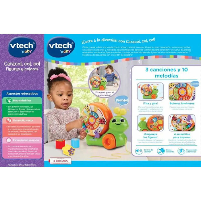 Играчка за дърпане Vtech Caracol