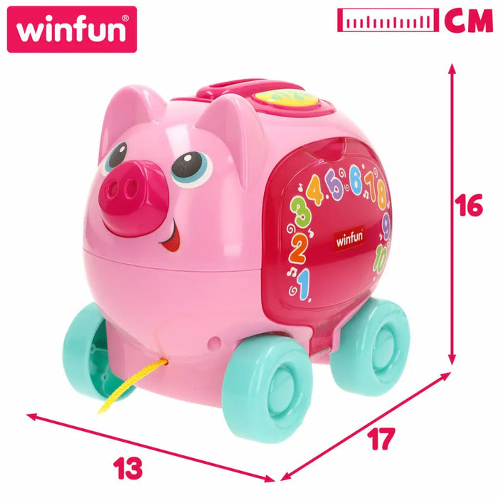 Играчка за дърпане Winfun 17 x 16 x 13 cm (4 броя)