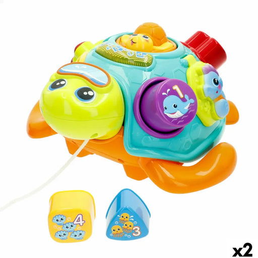 Играчка за дърпане Winfun 23 x 12 x 23 cm Костенурка